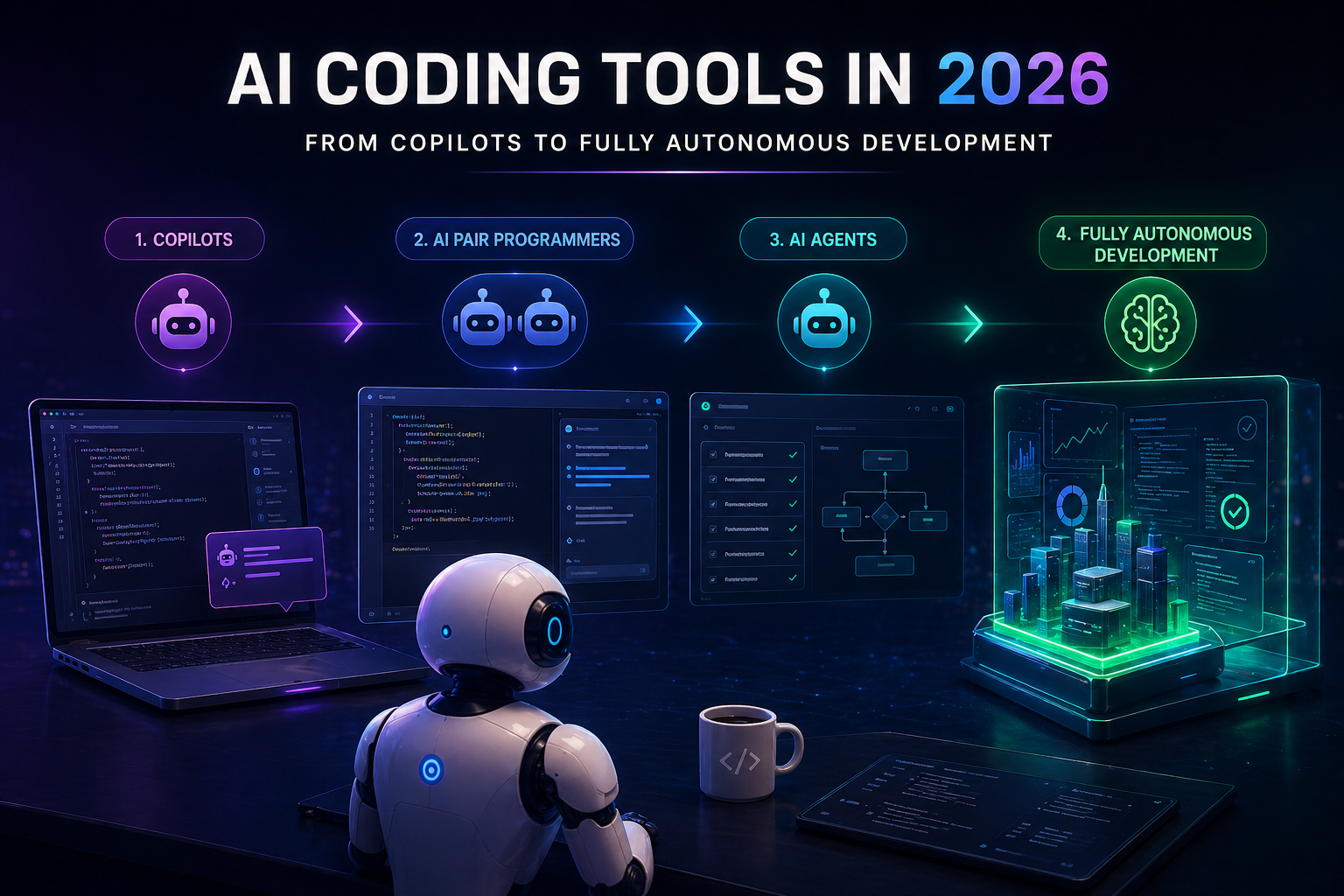 AI Coding Tools in 2026: From Copilots to Fully Autonomous Development