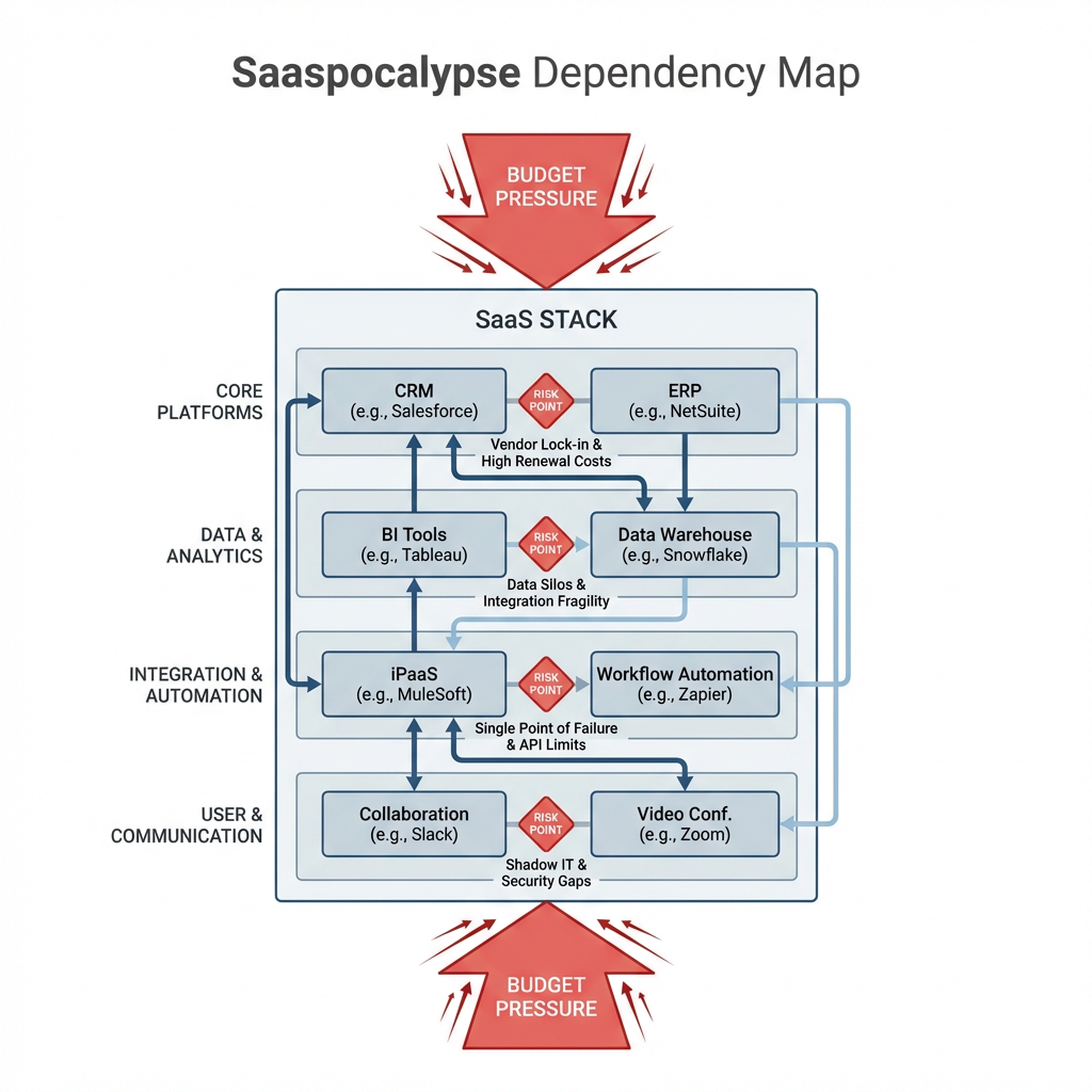 The Saaspocalypse Effect: Budgets, Architecture, Ops